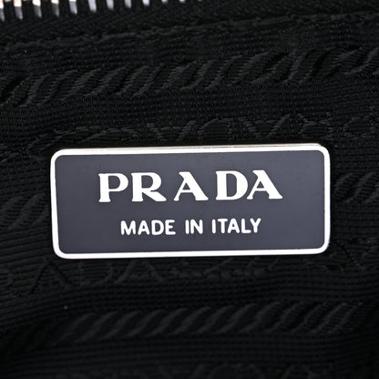 Prada Tessuto Nylon Moon Shoulder Bag Black 6 of 12
