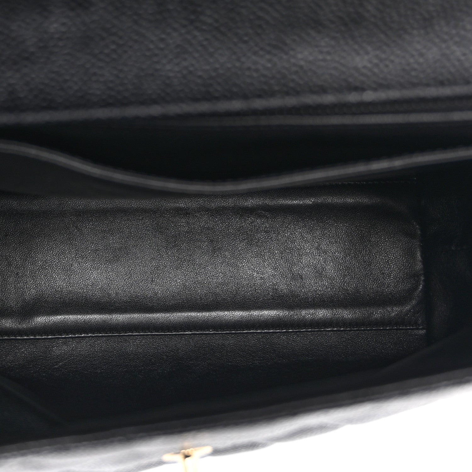 Chanel Caviar Quilted Jumbo Kelly Flap Black 5 of 10