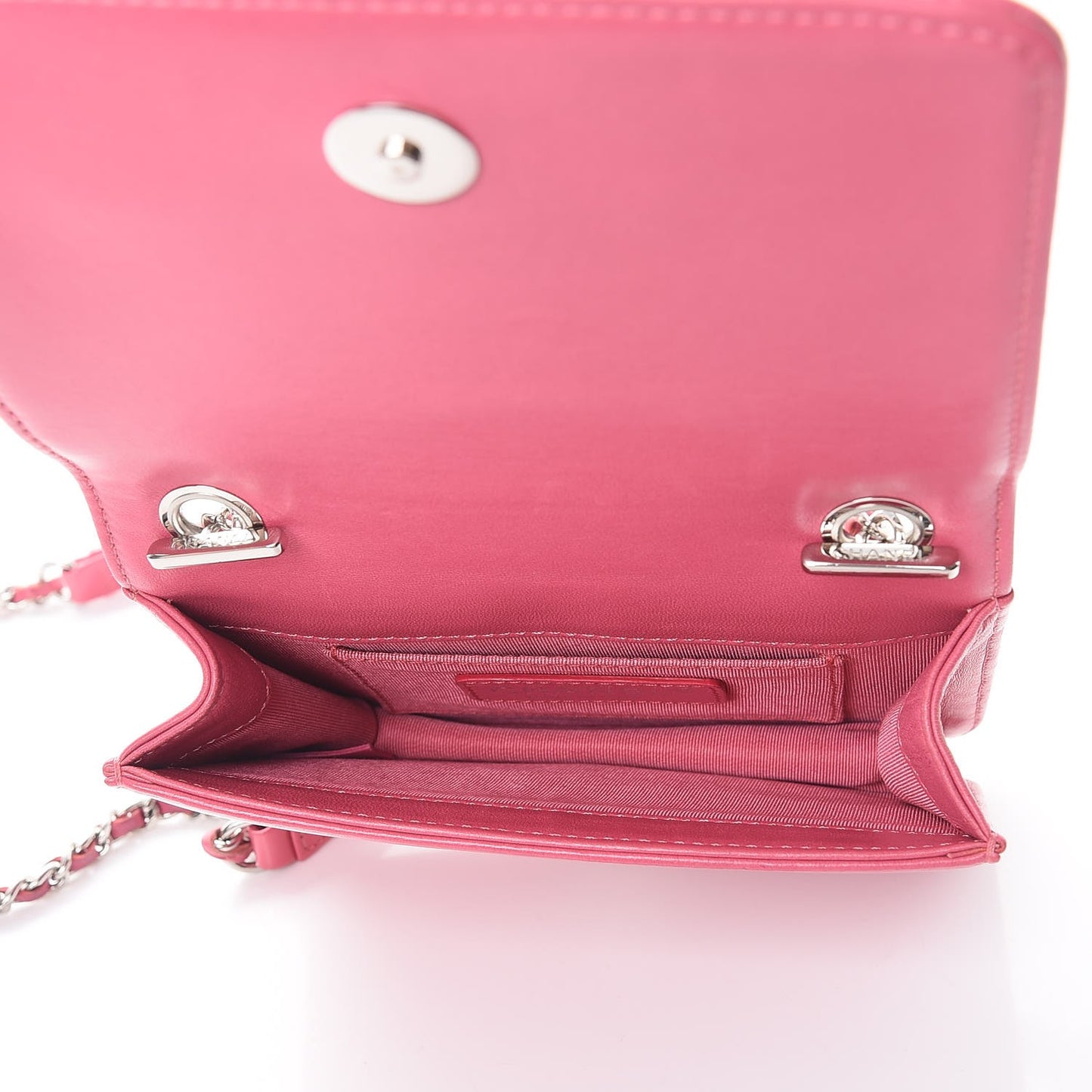 Plexiglass Patent Mini Boy Brick Flap Orange Pink