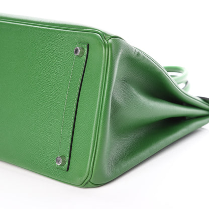 Hermes Epsom Birkin 35 Vert Bengale 8 of 35