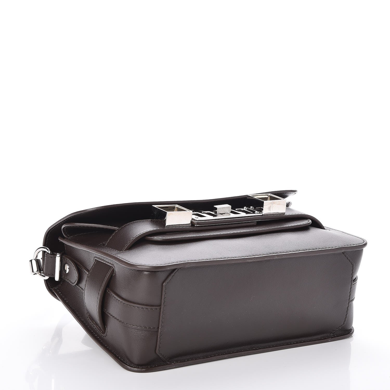 Proenza Schouler Smooth Calfskin Mini PS11 Classic Shoulder Bag Mogano 4 of 8