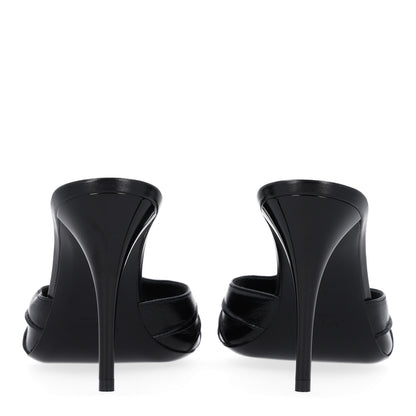Saint Laurent Nappa Sugar Babylone 90 Mules 38 Black 6 of 11