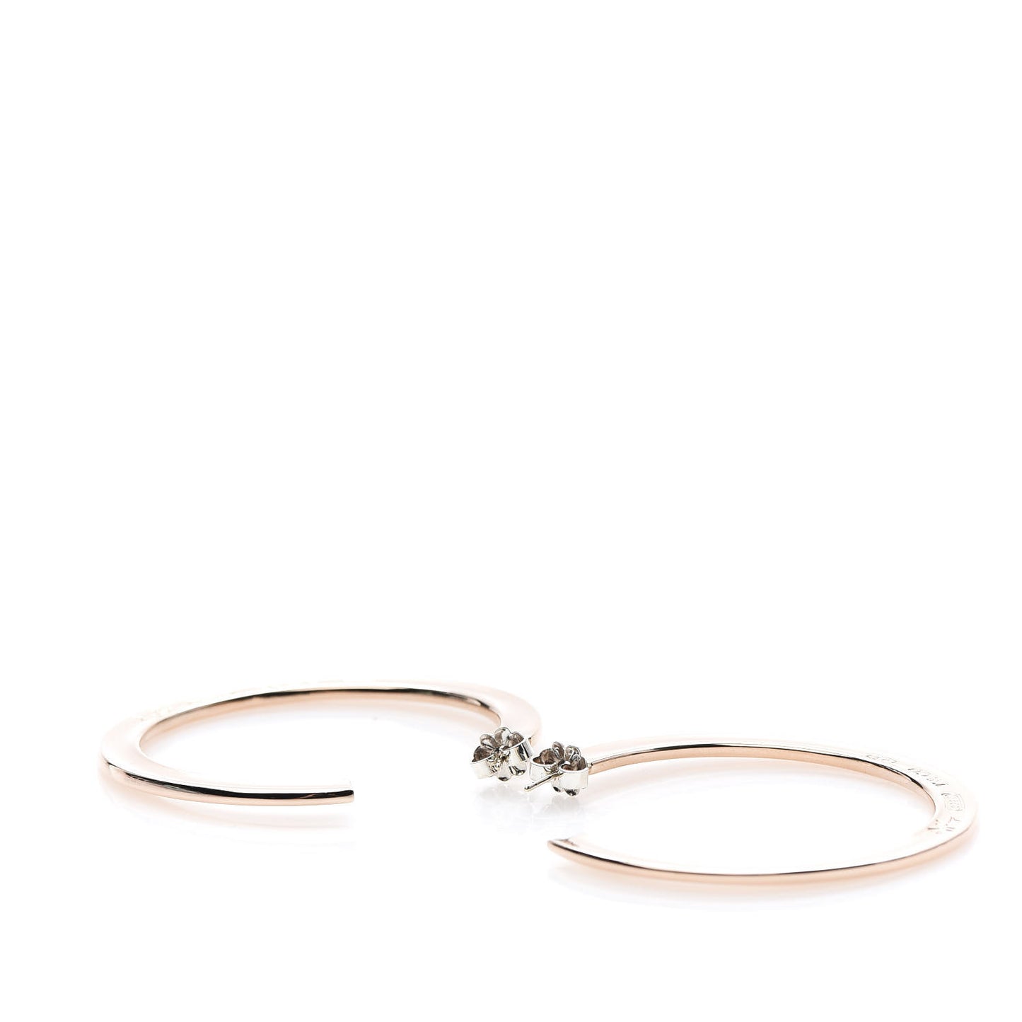 Rubedo 1837 Flat Hoop Earrings
