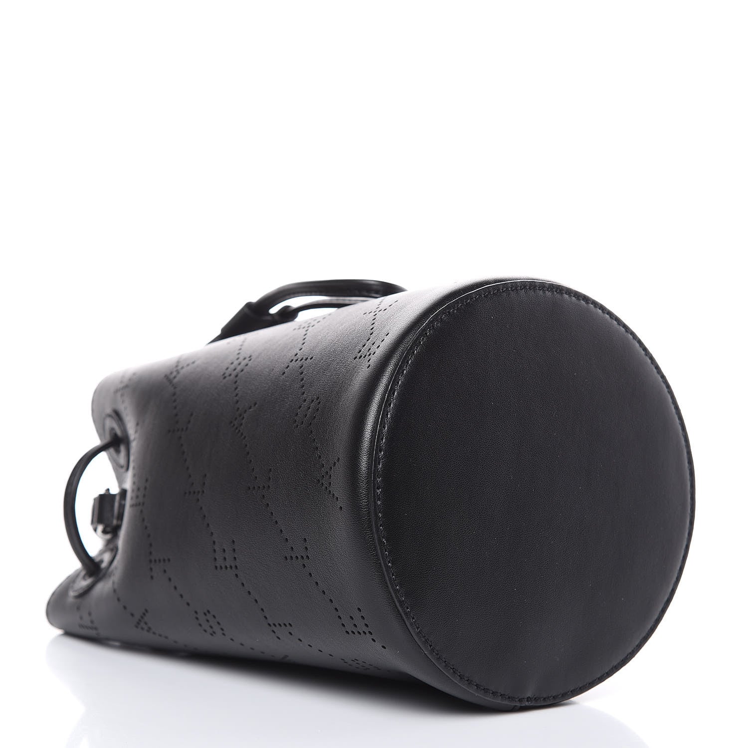 Stella McCartney Perforated Eco Alter Nappa Mini Bucket Bag Black 4 of 9