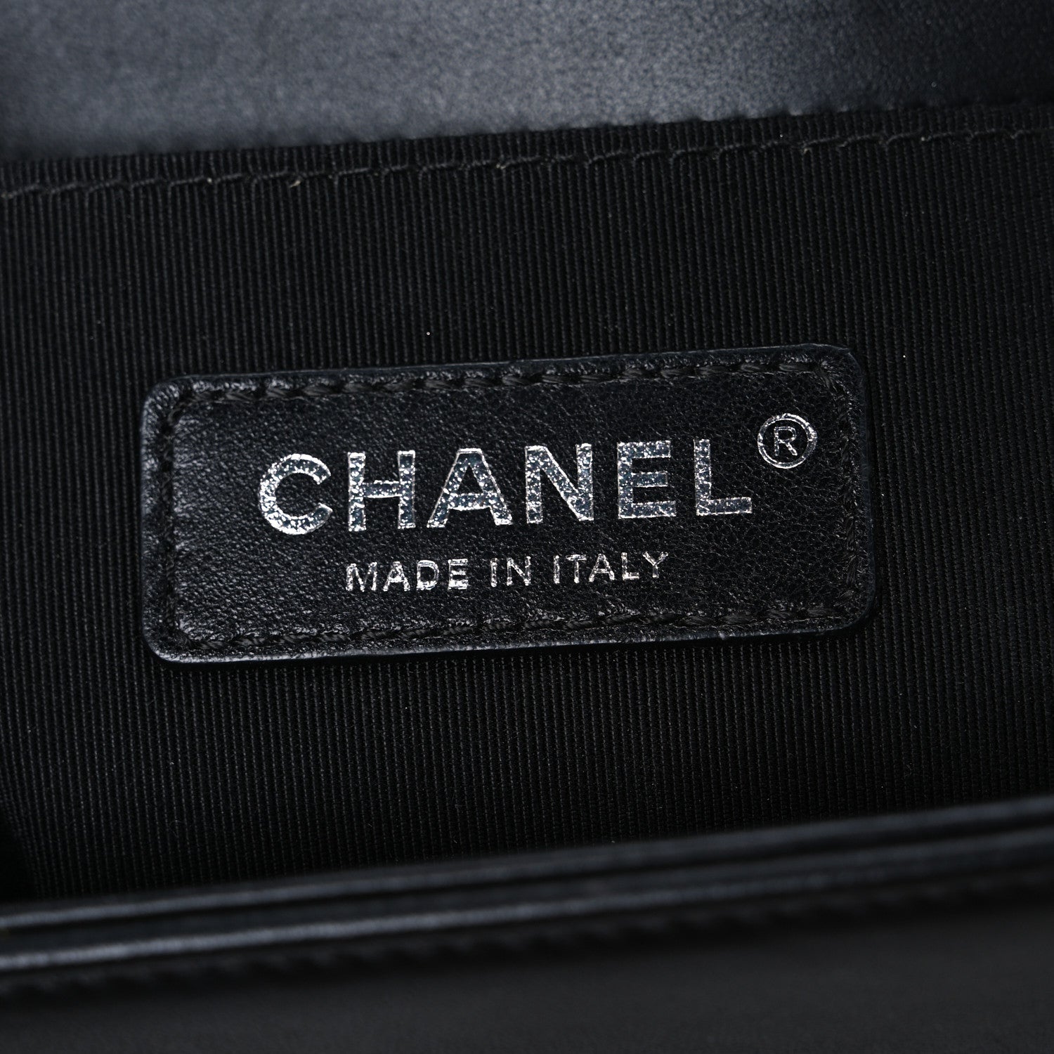 Chanel Lambskin Quilted Medium Boy Flap Black 6 of 13