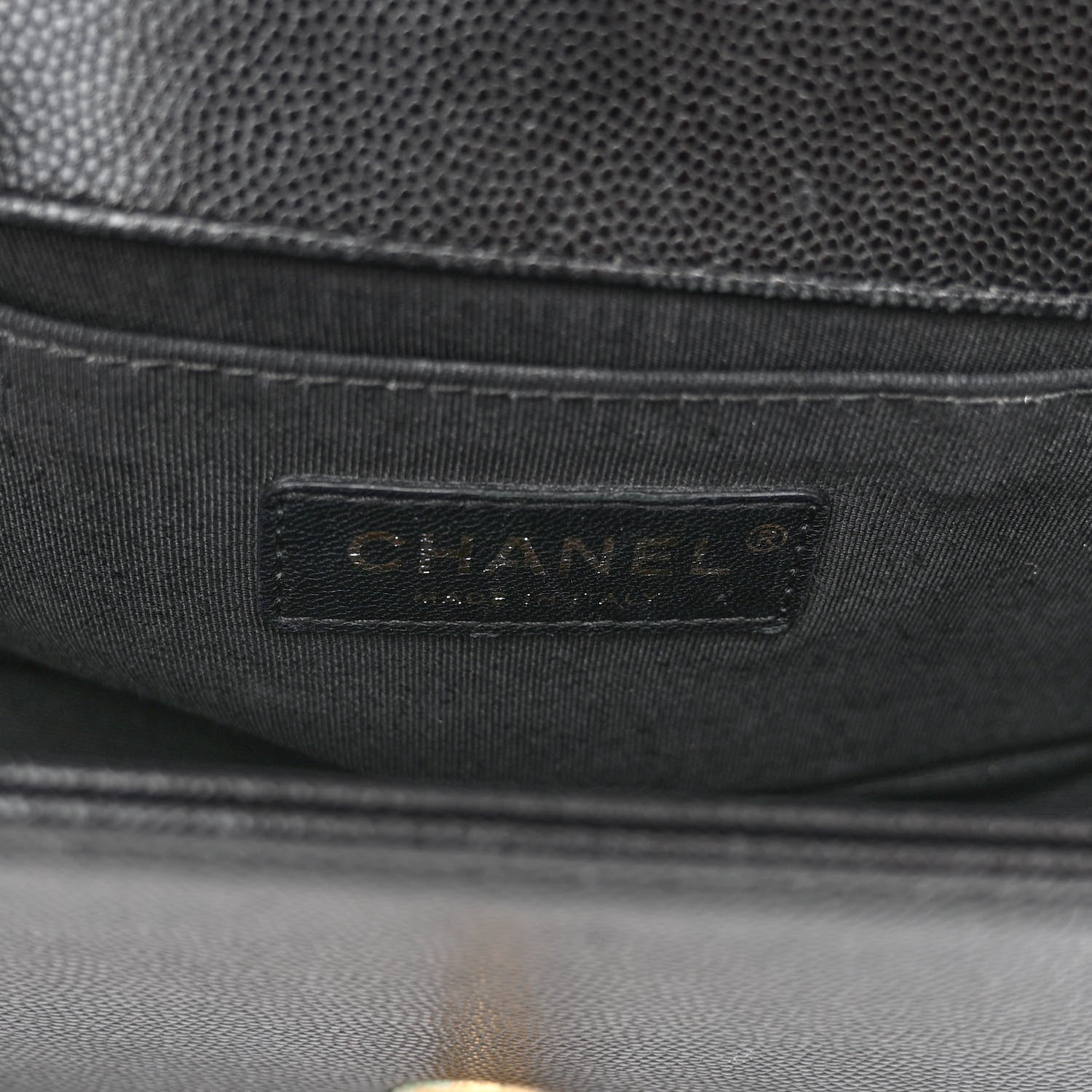 Chanel Caviar Quilted Small Boy Flap Black 6 of 11