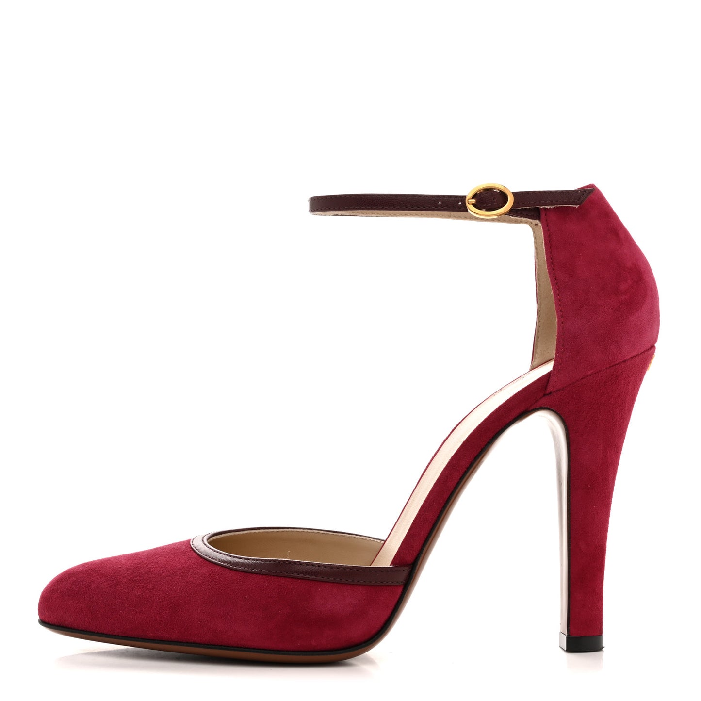 Suede Hi Dolly Pumps 39.5 Pink