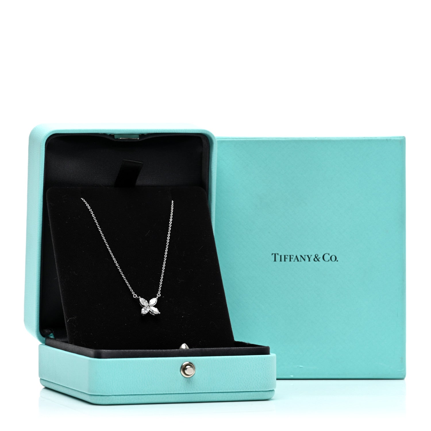 Tiffany Platinum Diamond Large Victoria Necklace 5 of 5