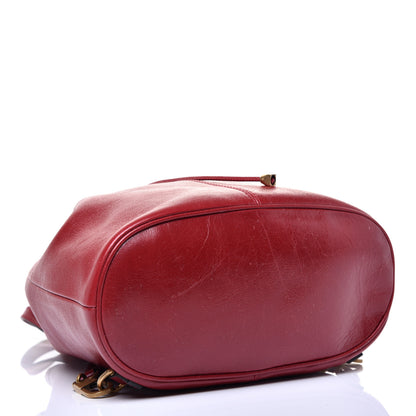 Gucci Piuma Lux Energy Medium Re(Belle) Convertible Bucket Bag Hibiscus Red 3 of 10