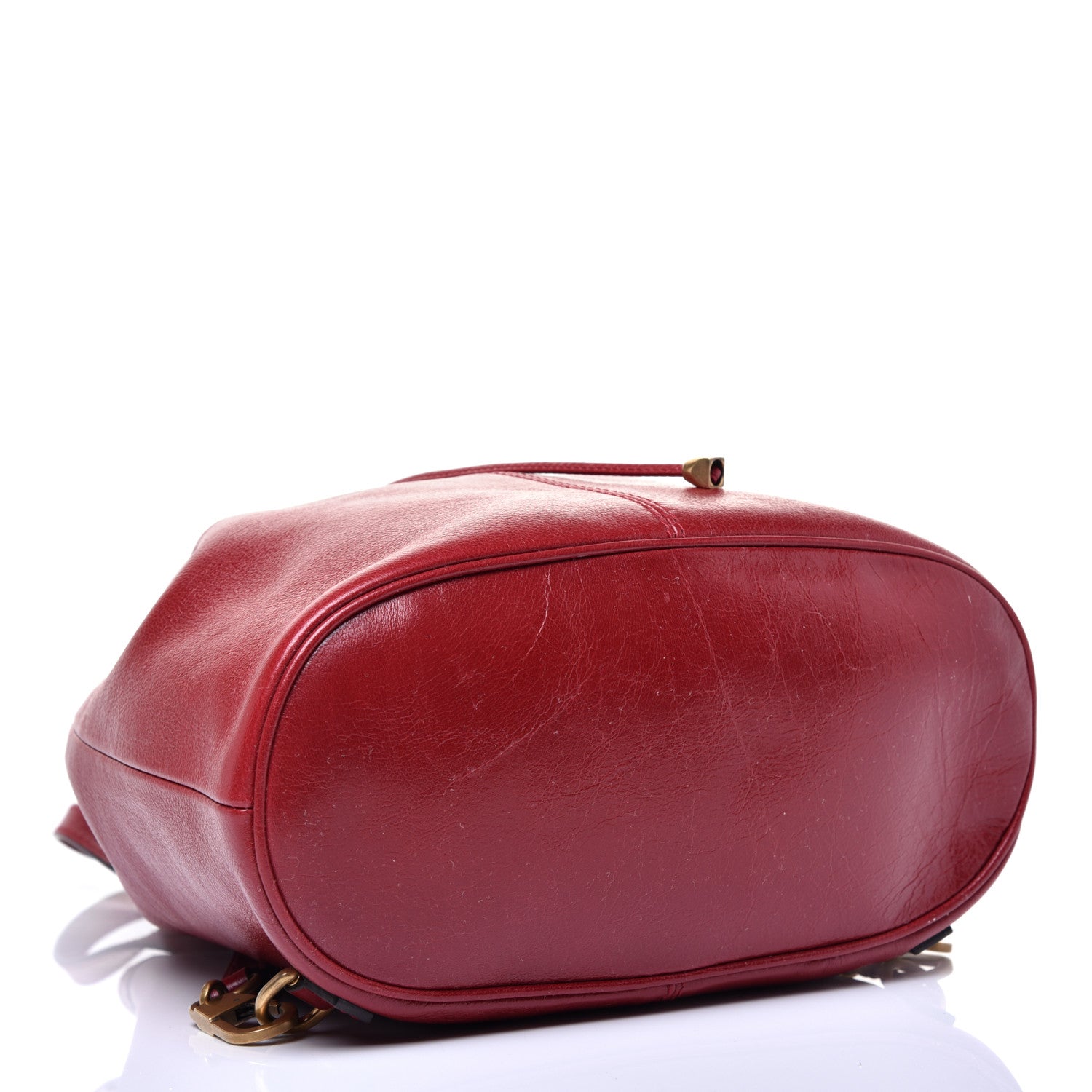 Gucci Piuma Lux Energy Medium Re(Belle) Convertible Bucket Bag Hibiscus Red 3 of 10