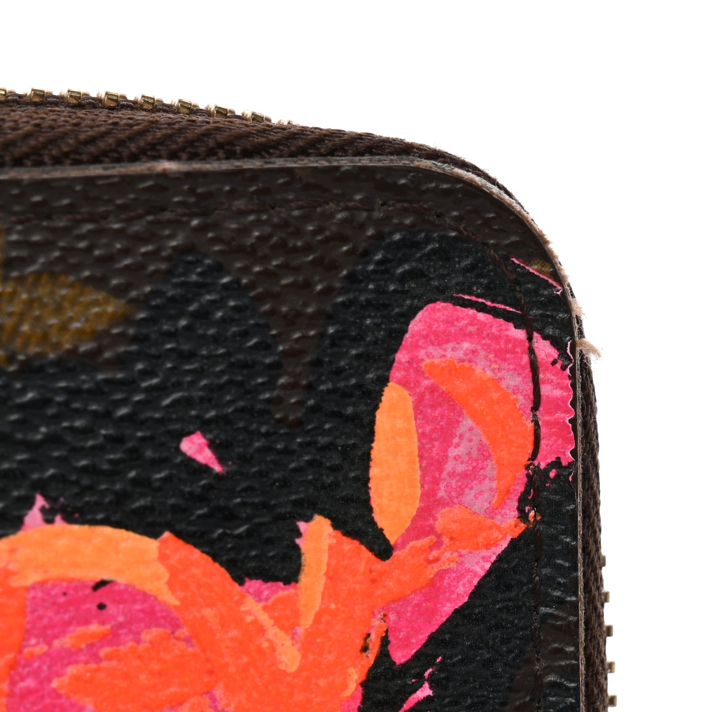 Monogram Roses Zippy Wallet