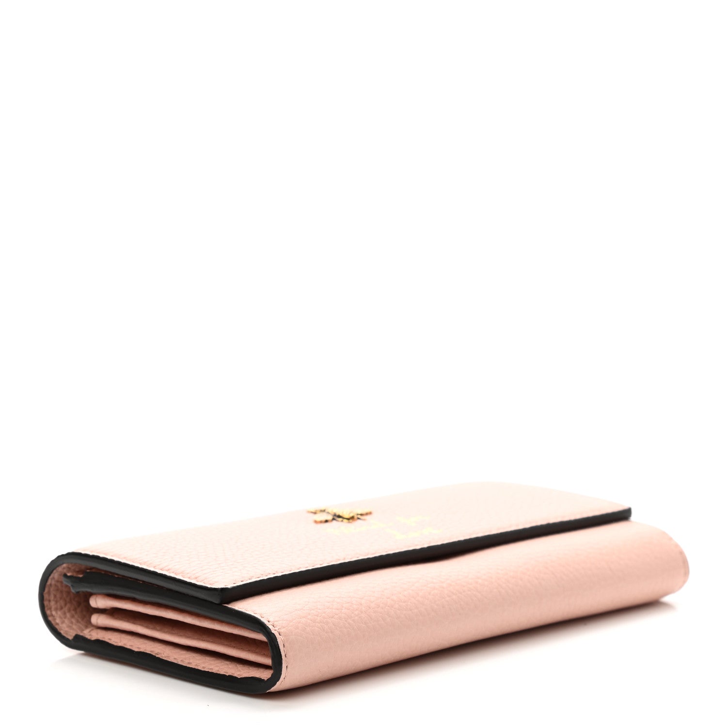 Gucci Calfskin Animalier Continental Wallet Porcelain Rose 4 of 8