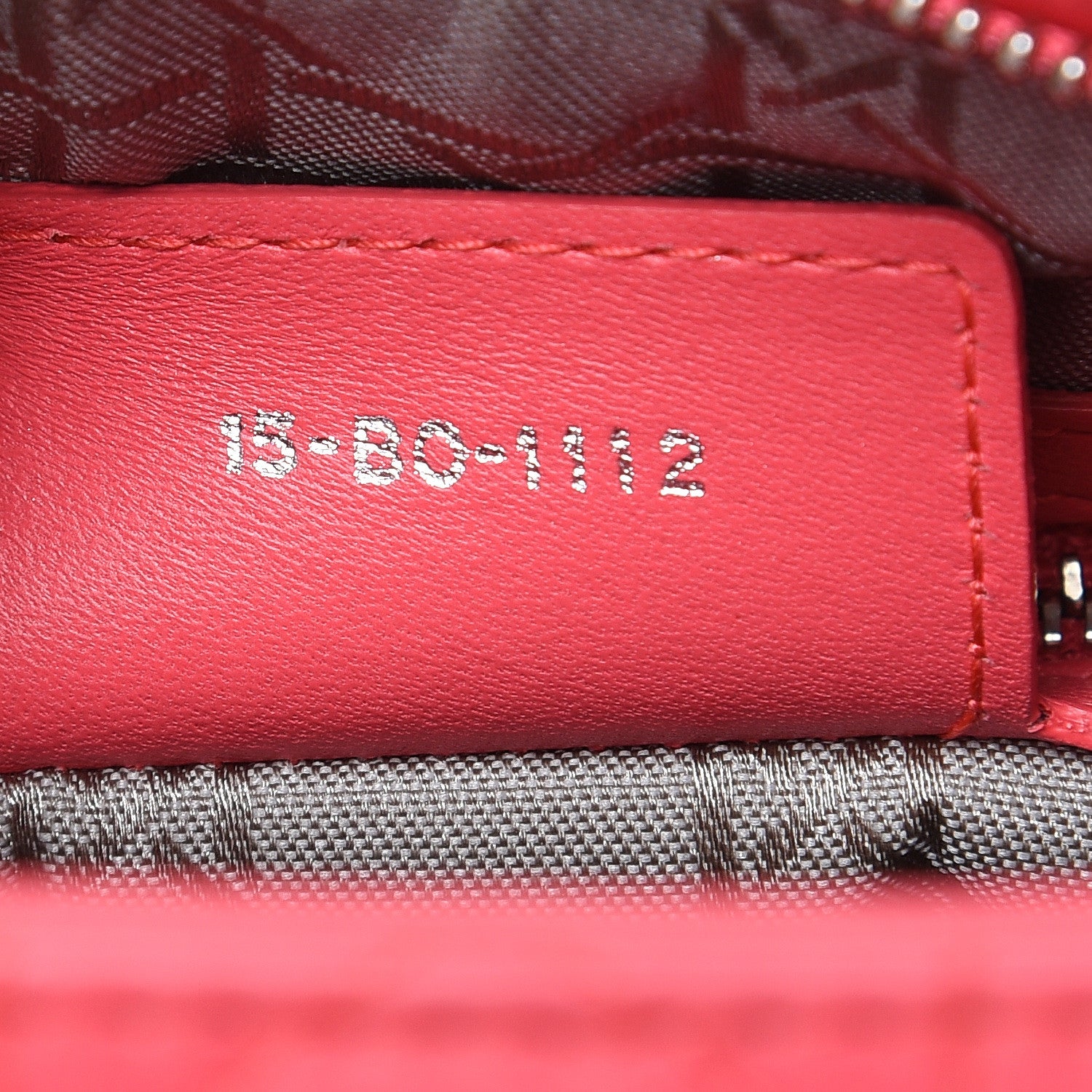 Christian Dior Lambskin Cannage Medium Lady Dior Coral 7 of 11