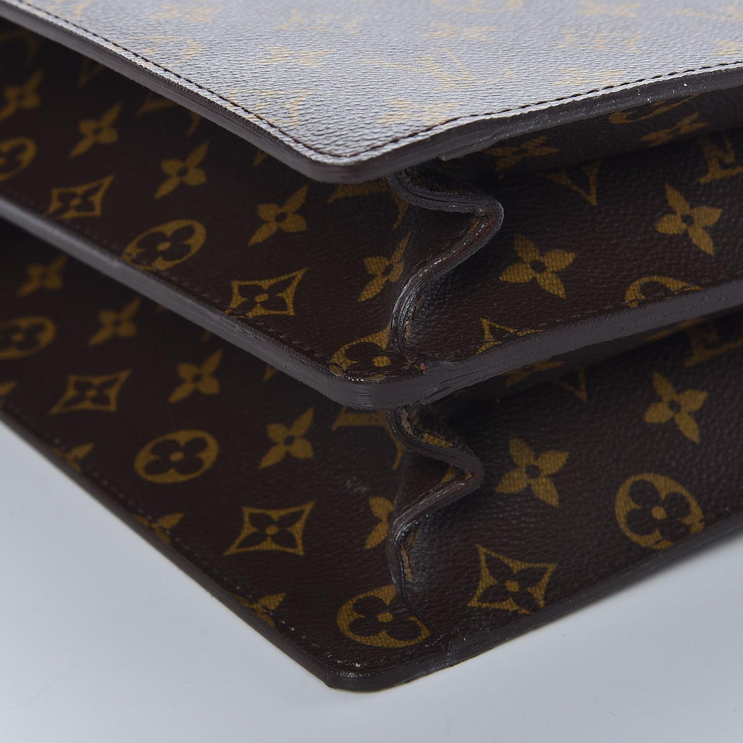 Monogram Serviette Fermoir NM Briefcase
