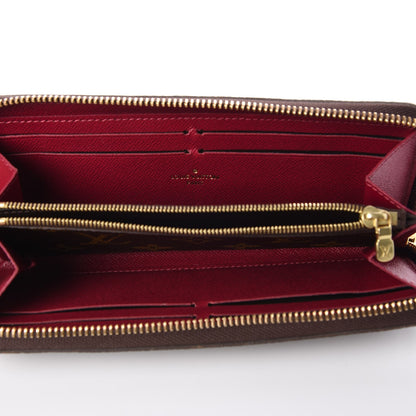 Louis Vuitton Monogram Clemence Wallet Fuchsia 5 of 8