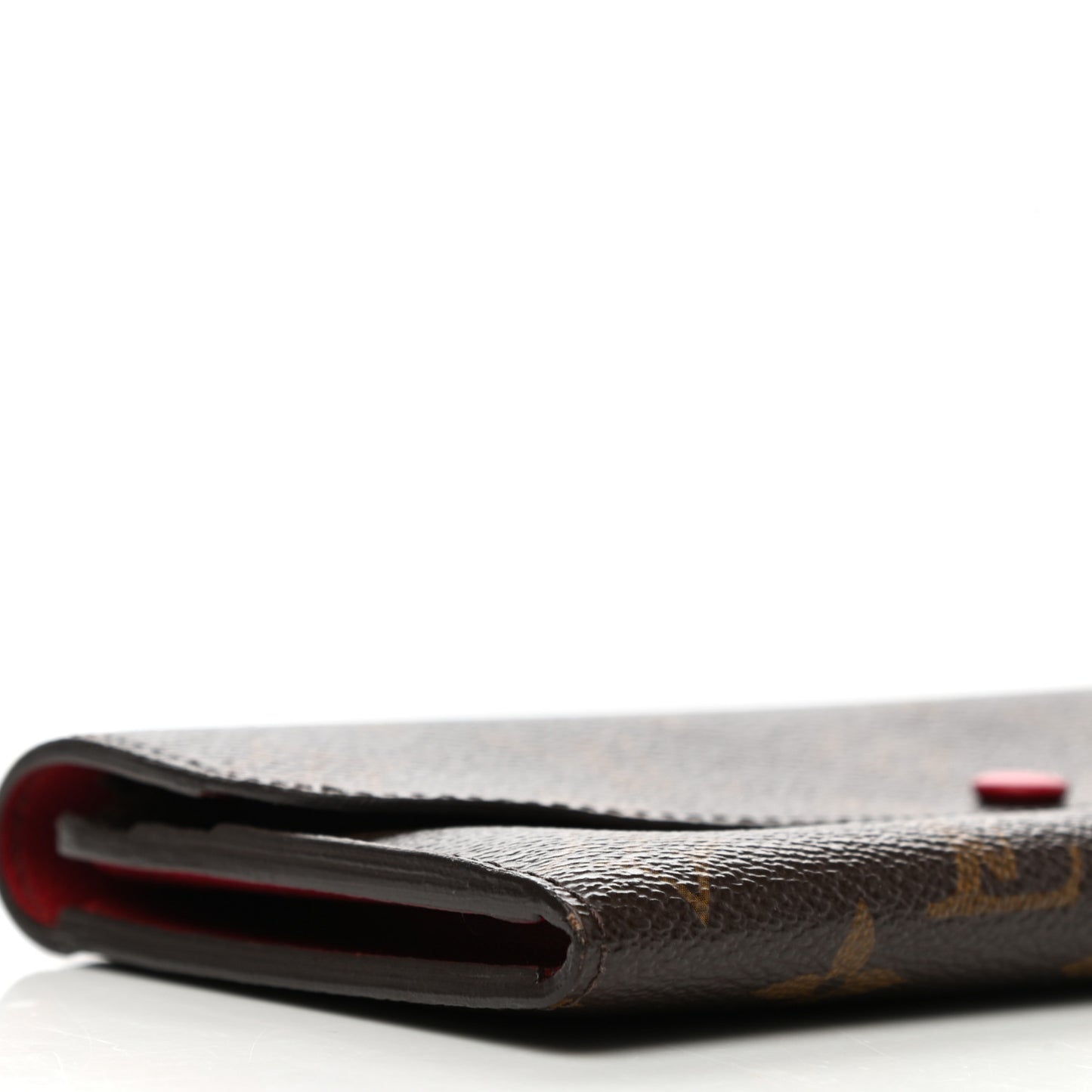 Monogram Emilie Wallet Red