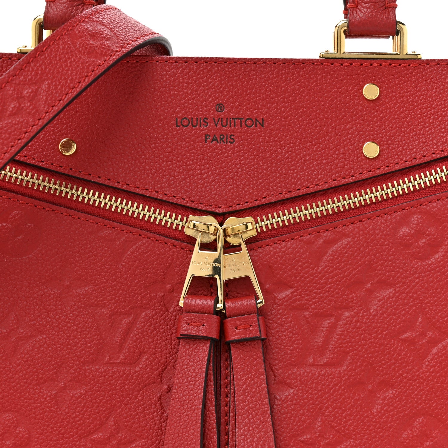 Louis Vuitton Empreinte Sully PM Scarlet 7 of 14