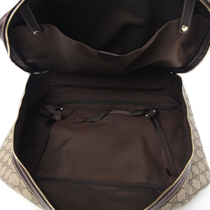 Gucci GG Plus Monogram Medium Double Handle Briefcase Dark Brown 4 of 9