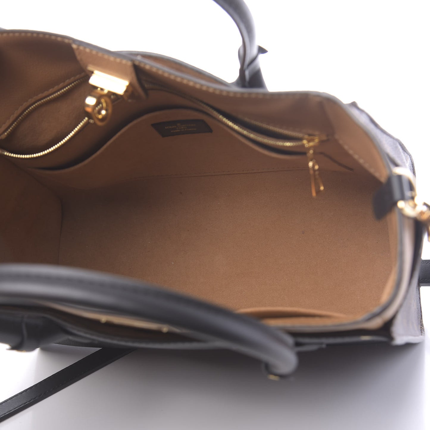 Calfskin Monogram On My Side Black