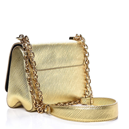 Louis Vuitton Epi Twist Shoulder Bag PM Gold 2 of 10