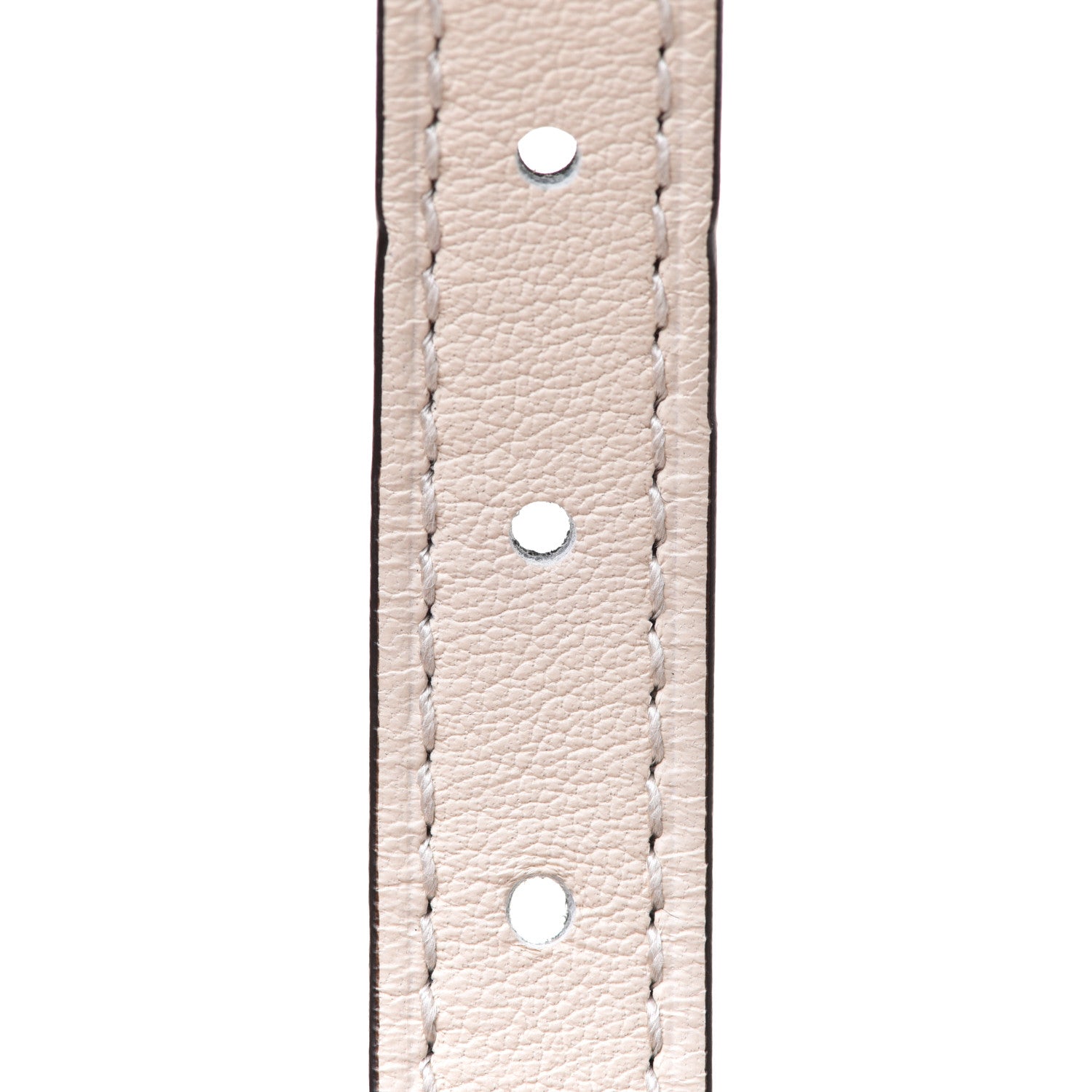 Hermes Swift Epsom Lacquered Metal 13mm Au Carre Double H Belt 70 White Black 6 of 8
