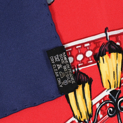 Hermes Silk Soiree De Gala Scarf 90 6 of 6