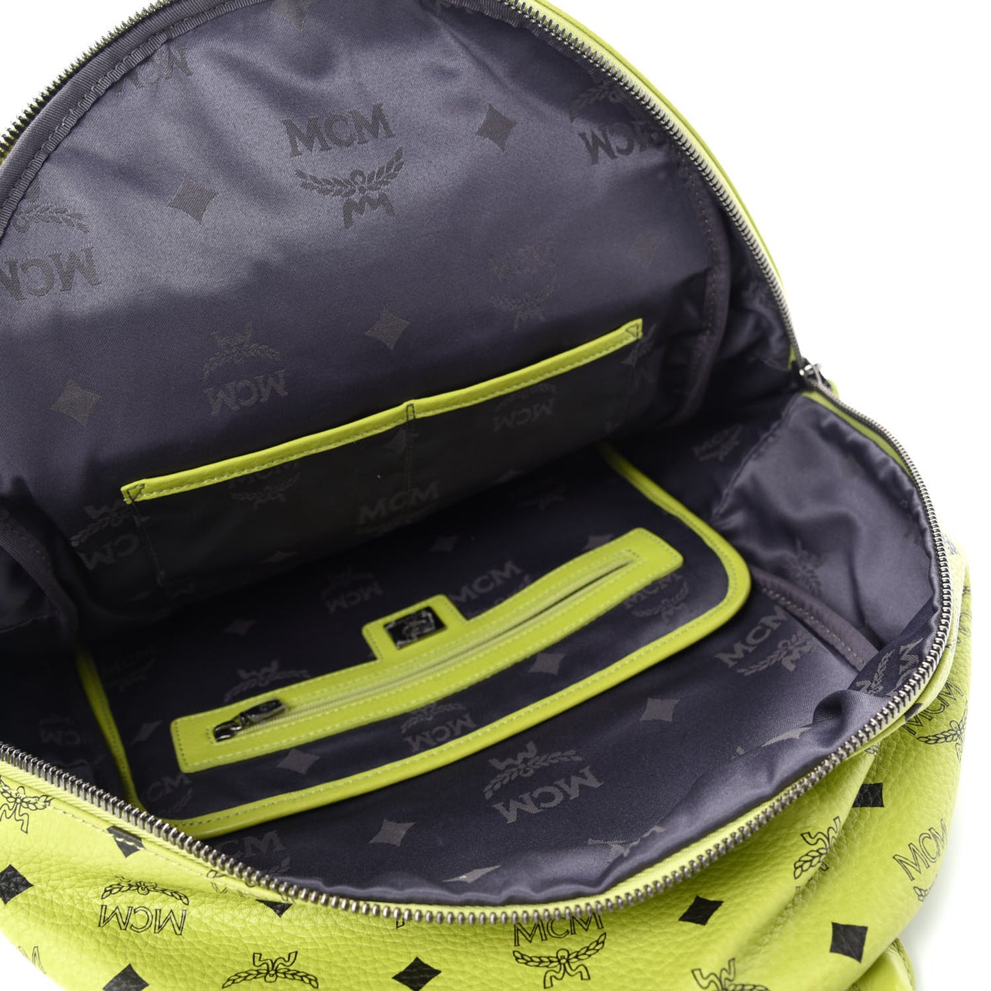 Visetos Studded Medium Stark London Olympic Backpack Green