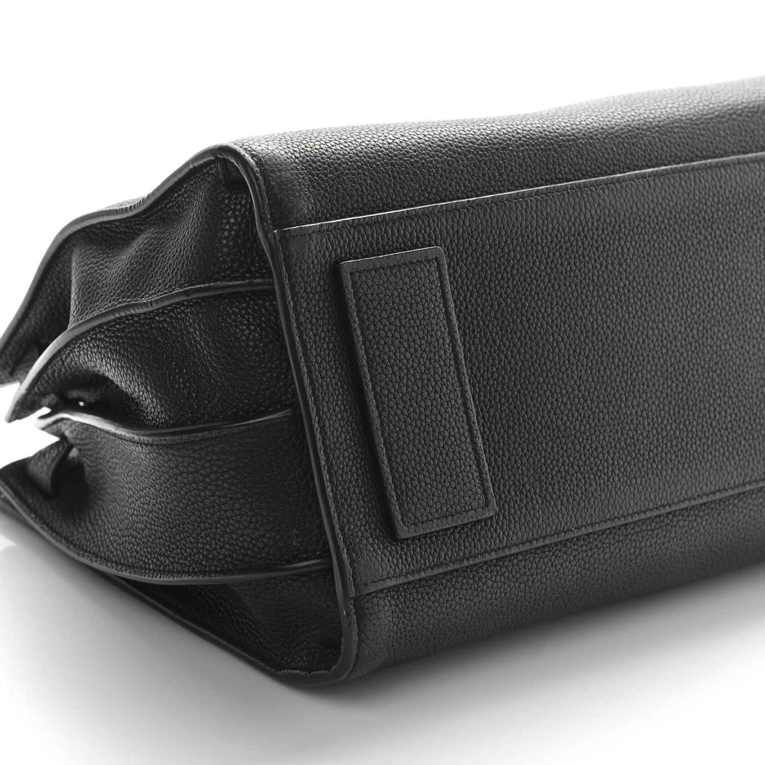 Saint Laurent Grained Calfskin Small Supple Sac De Jour Black 7 of 8