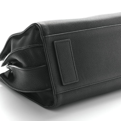 Saint Laurent Grained Calfskin Small Supple Sac De Jour Black 7 of 8