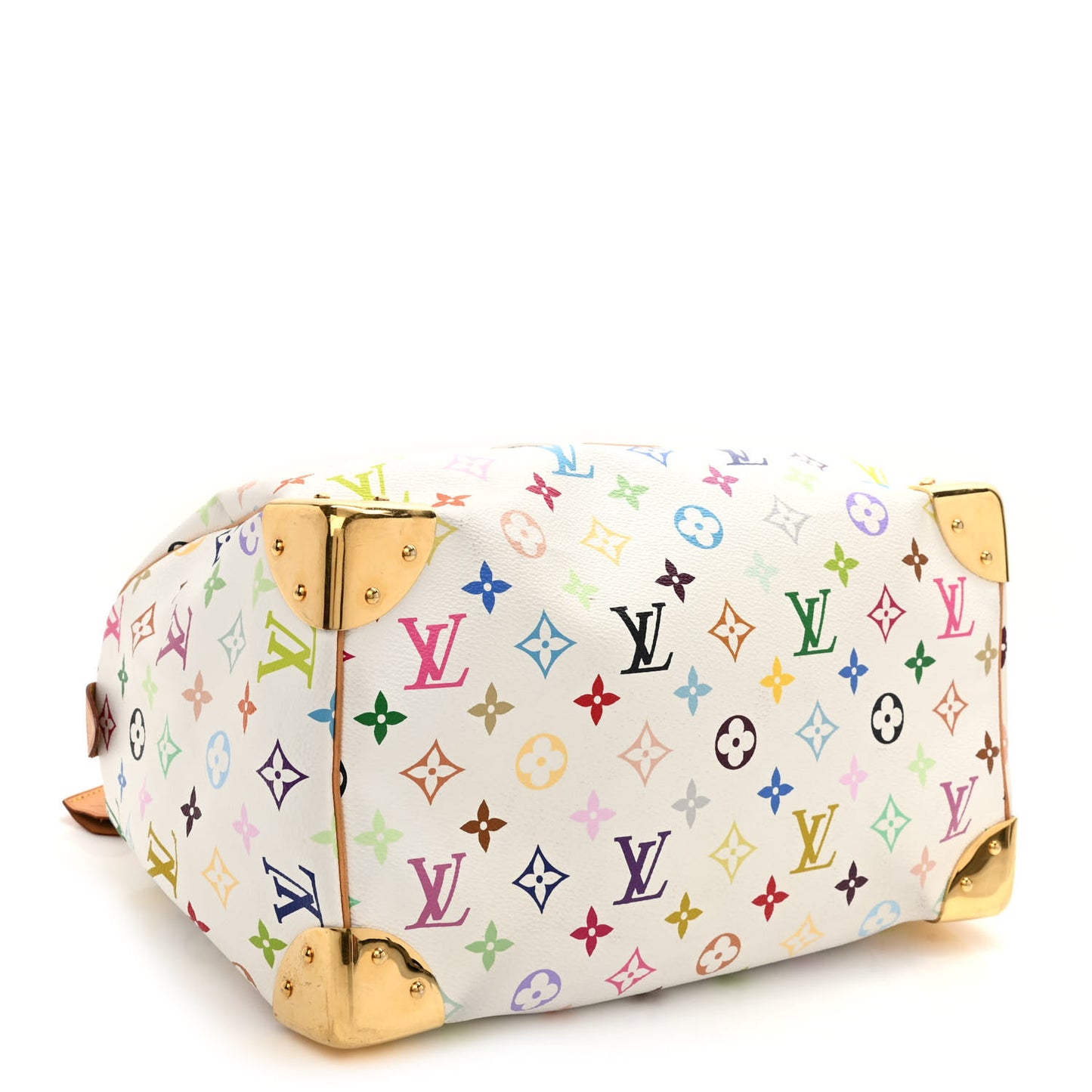 Monogram Multicolor Speedy 30 White