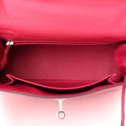 Hermes Togo Kelly Retourne 25 Rose Mexico 5 of 13