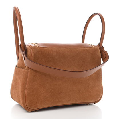 Hermes Swift Grizzly Chamois Lindy 26 Gold 3 of 9