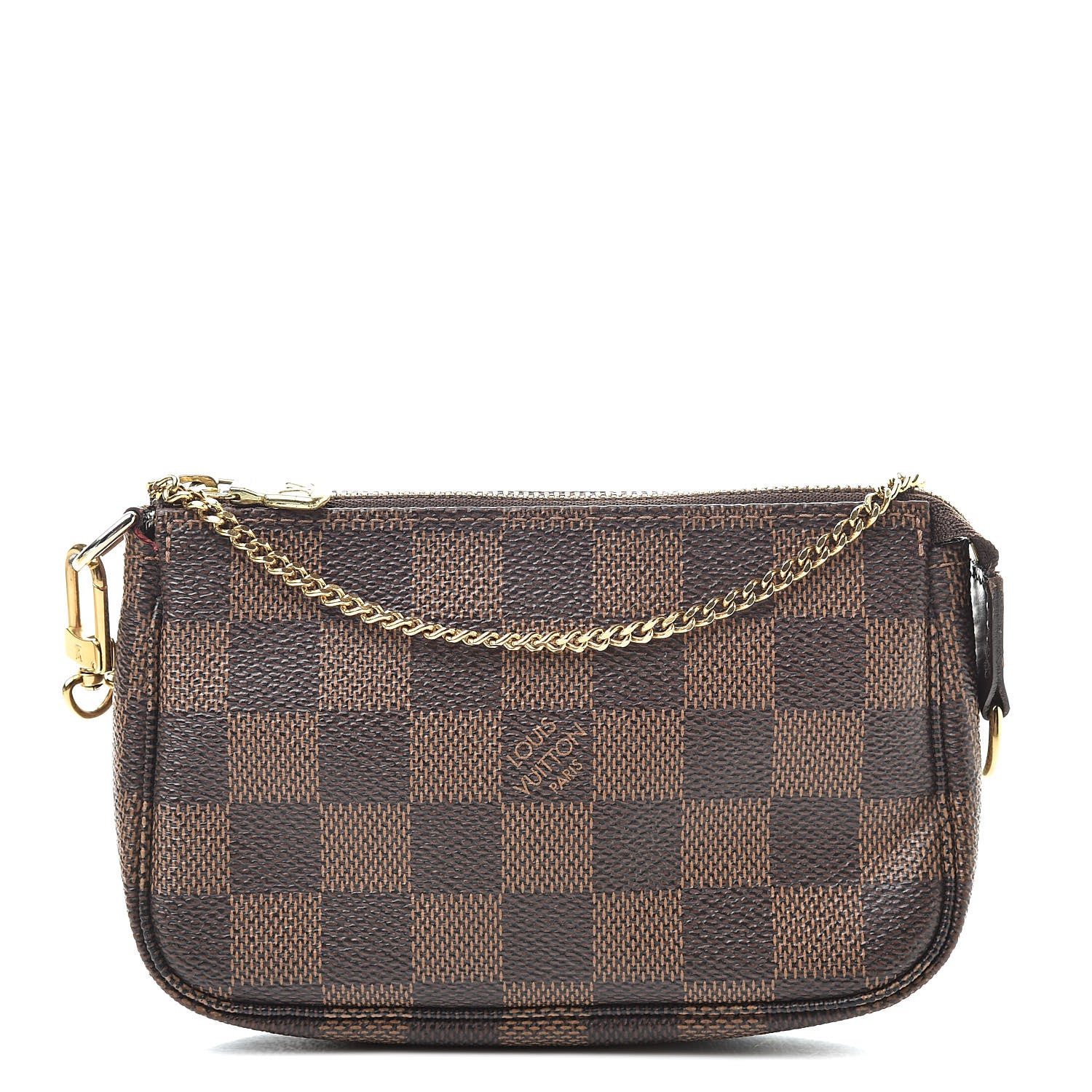 Louis Vuitton Damier Ebene Mini Pochette Accessories 1 of 8