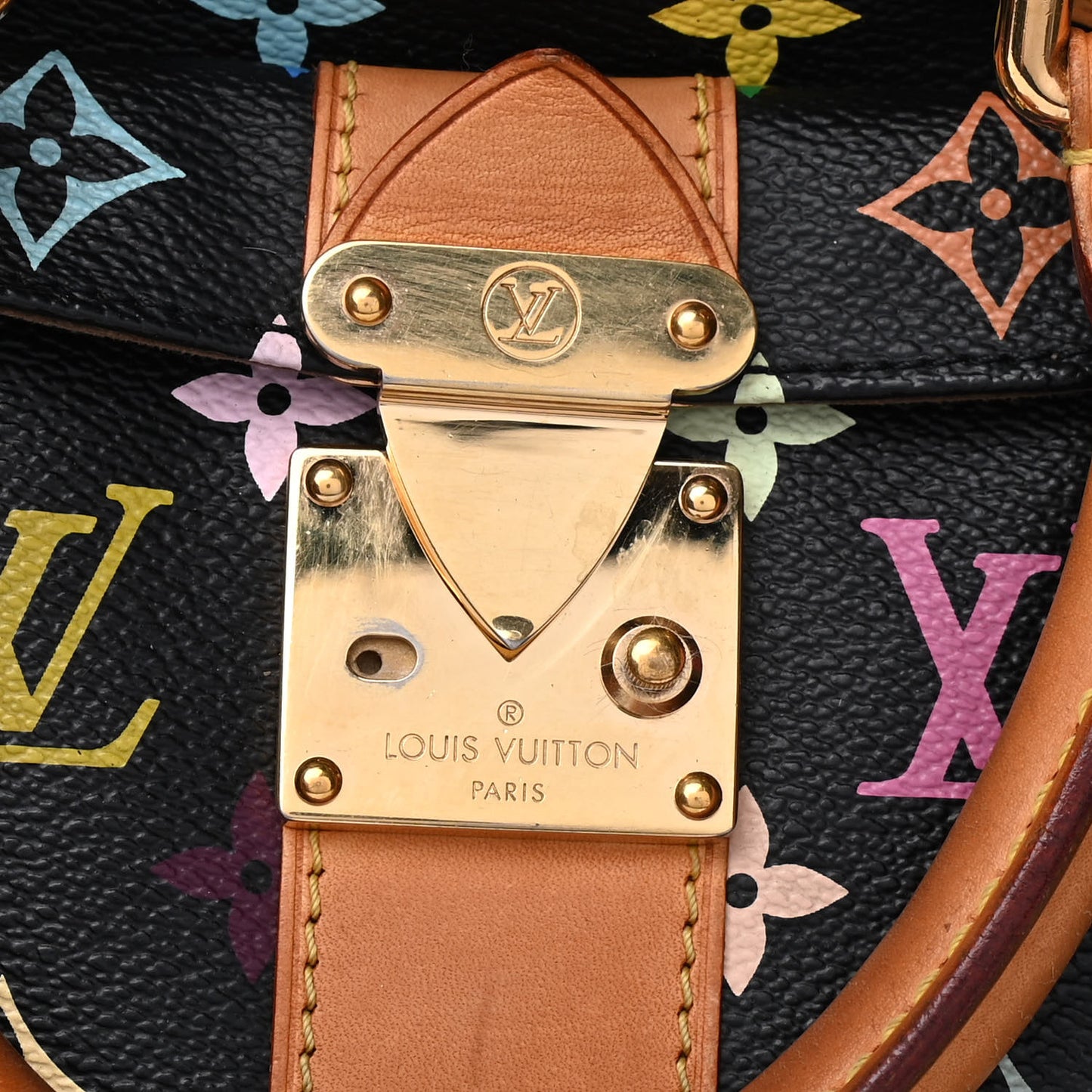 Monogram Multicolor Speedy 30 Black