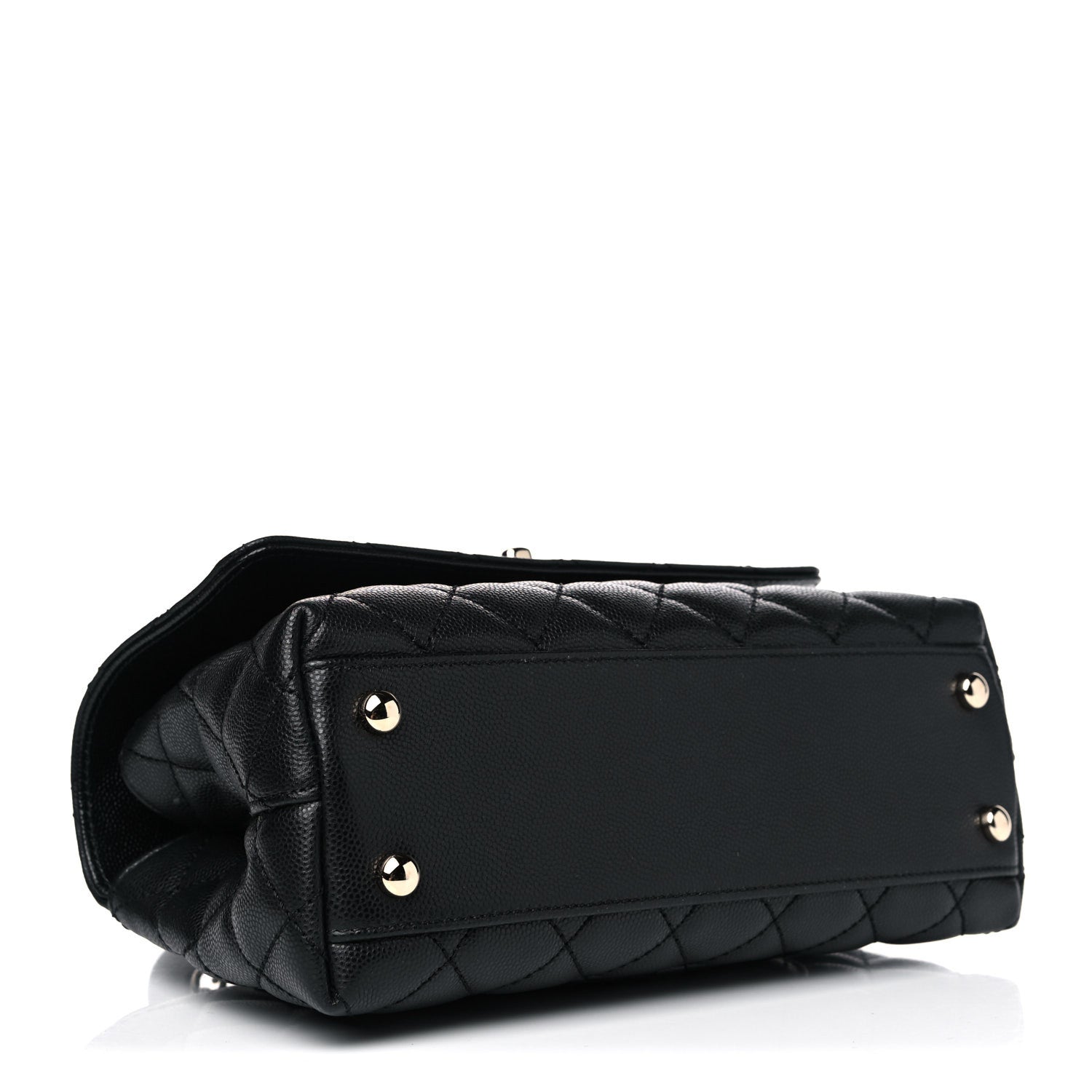 Chanel Caviar Quilted Mini Coco Handle Flap Black 4 of 10