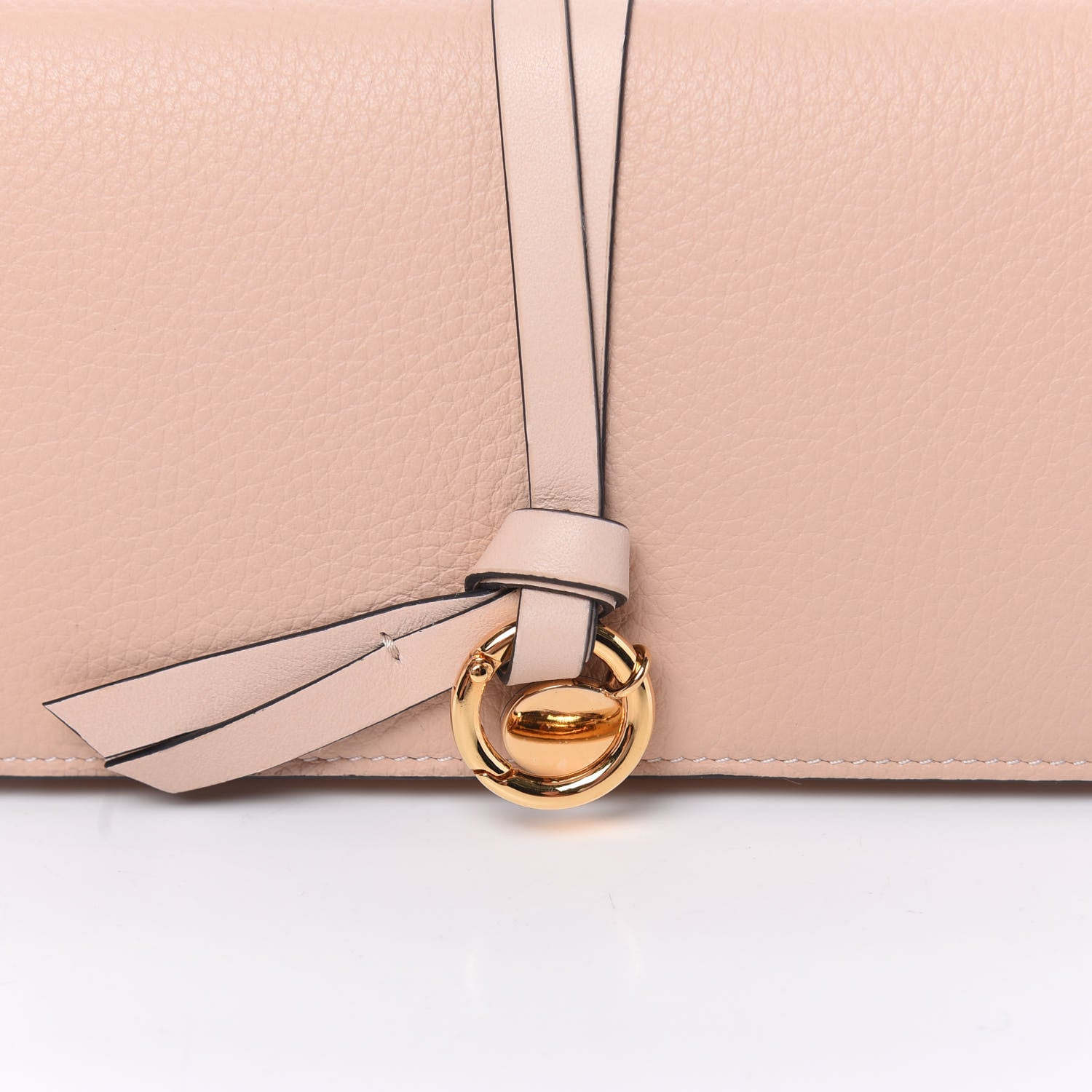 Chloe Calfskin Alphabet Long Wallet Blush Nude 10 of 11