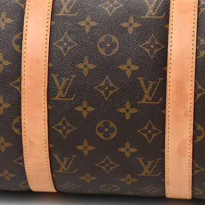 Louis Vuitton Monogram Keepall Bandouliere 50 14 of 18