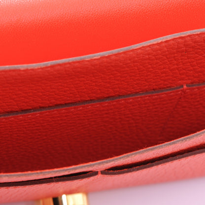 Hermes Togo Dogon Combined Wallet Capucine 9 of 9