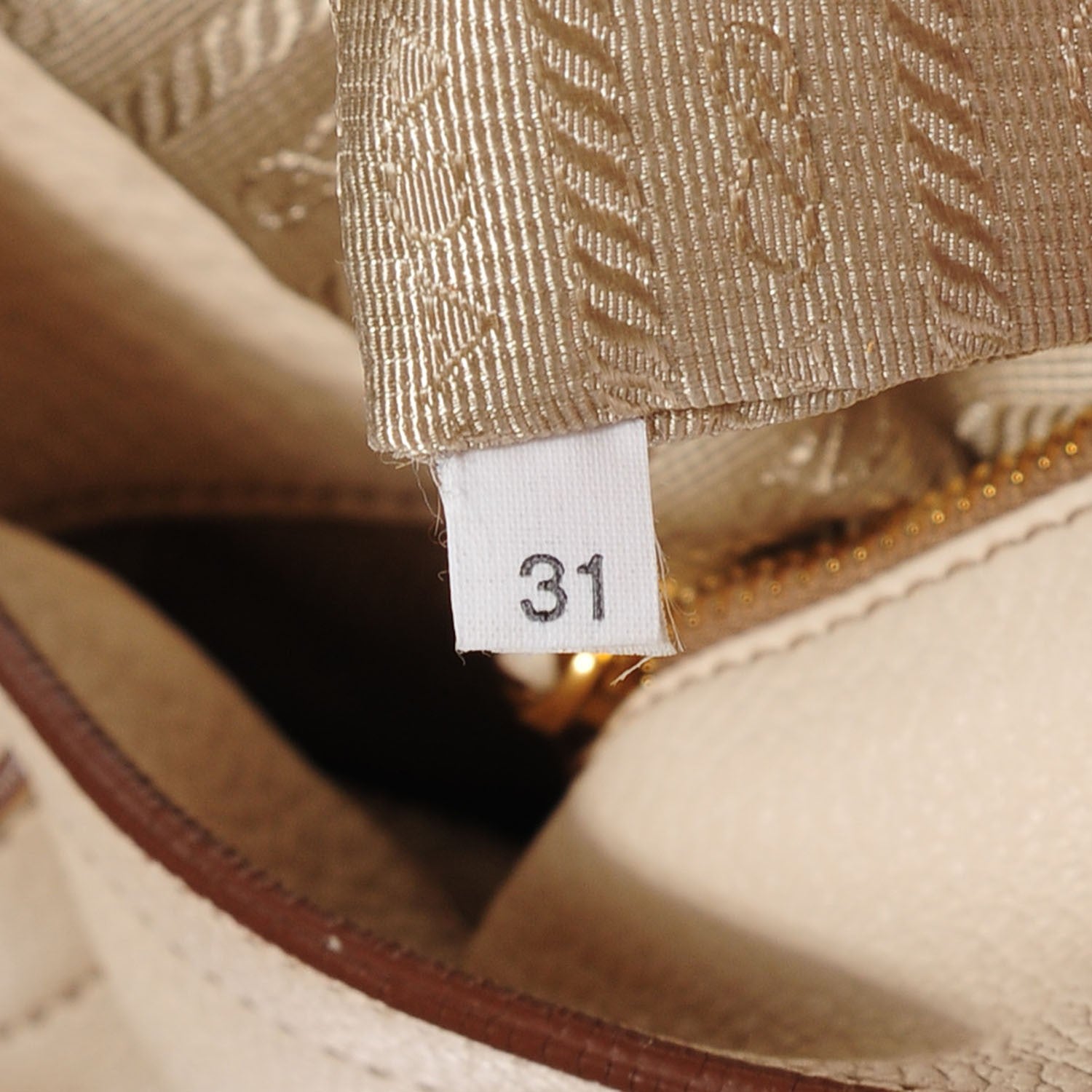 Prada Vitello Daino Side Pocket Hobo Talco 8 of 11