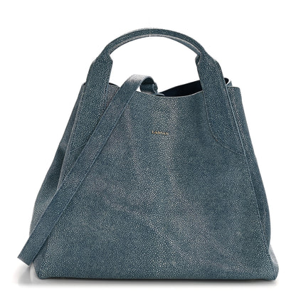Lanvin Galuchat Trapeze Light Blue 1 of 16