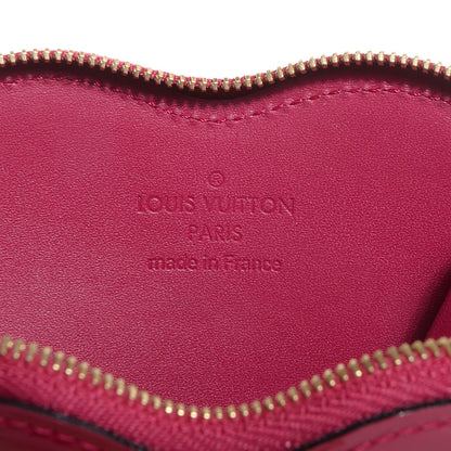 Louis Vuitton Vernis Heart Coin Purse Rose Indien 7 of 8
