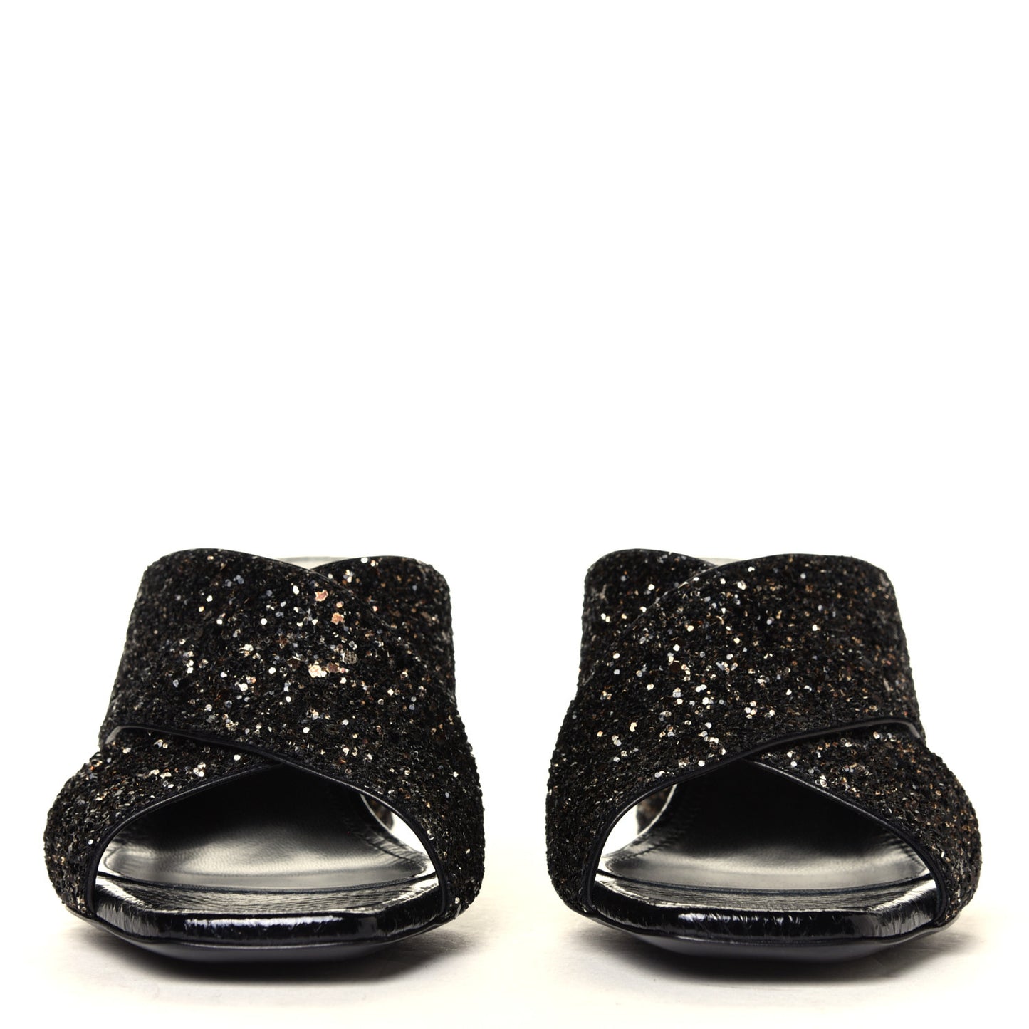 Glitter LouLou Mules 35.5 Black