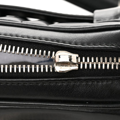 Prada Soft Calfskin Impunture Diagramme Belt Bag Black 10 of 10