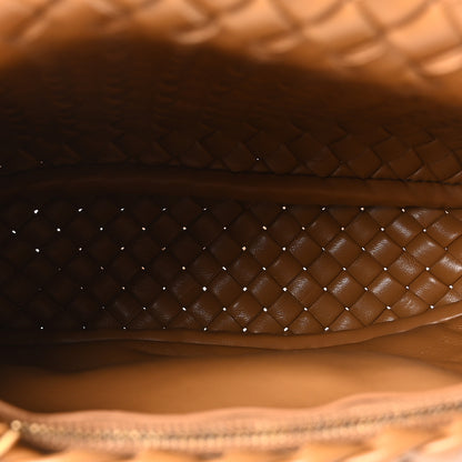 Bottega Veneta Nappa Intreccicio Padded Cobble Shoulder Bag Caramel 5 of 10