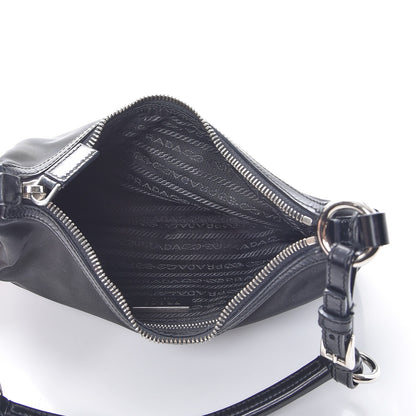 Prada Tessuto Light Nylon Shoulder Bag Nero Black 7 of 9
