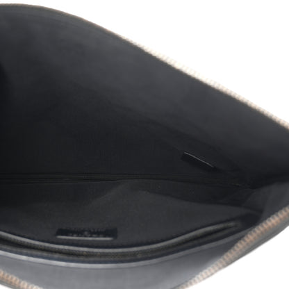 Chanel Crumpled Calfskin Quilted Medium Cosmetic Case So Black 5 of 7