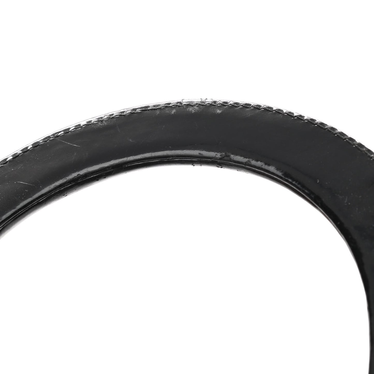 Denim Cannage Large Lady Dior Black