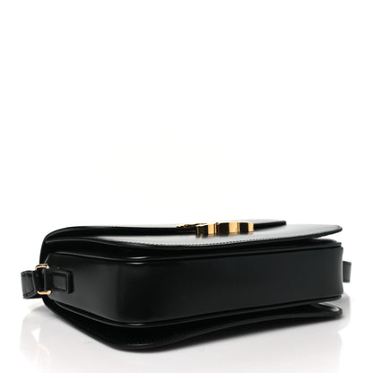 Celine Shiny Calfskin Medium Triomphe Black 4 of 10