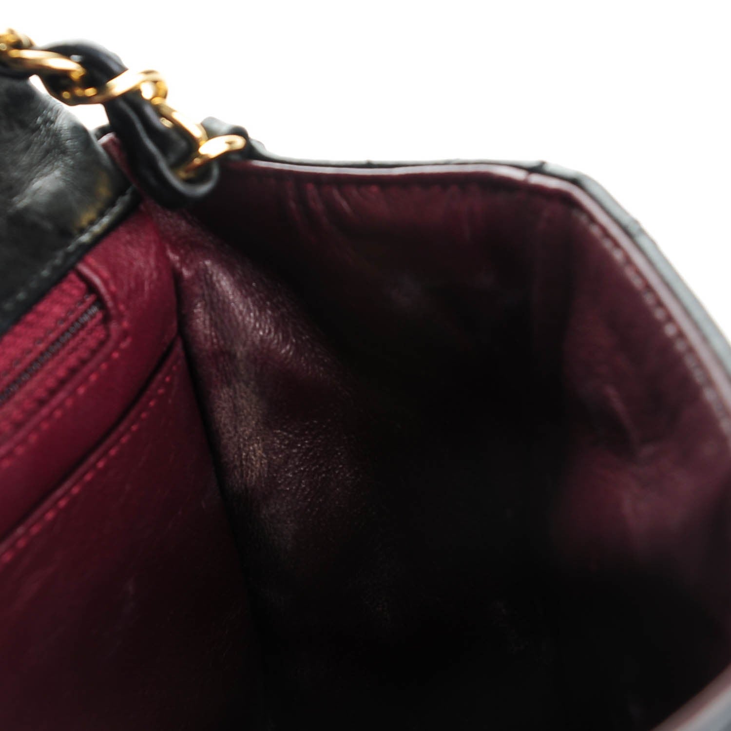 Chanel Lambskin Quilted Mini Square Flap Black 9 of 9