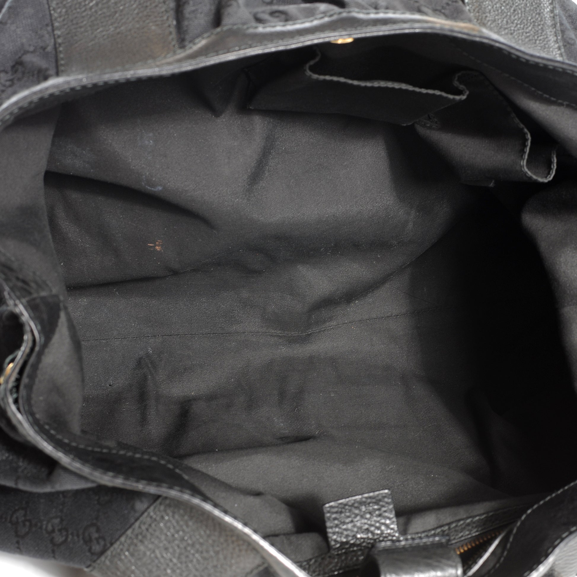 Gucci Monogram Medium Interlocking Tote Black 8 of 8